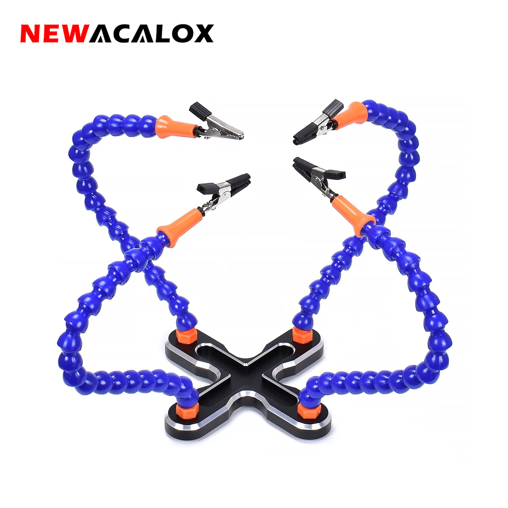 Electronics Repair Table - NEWACALOX Soldering Third Hand 4pc Flexible