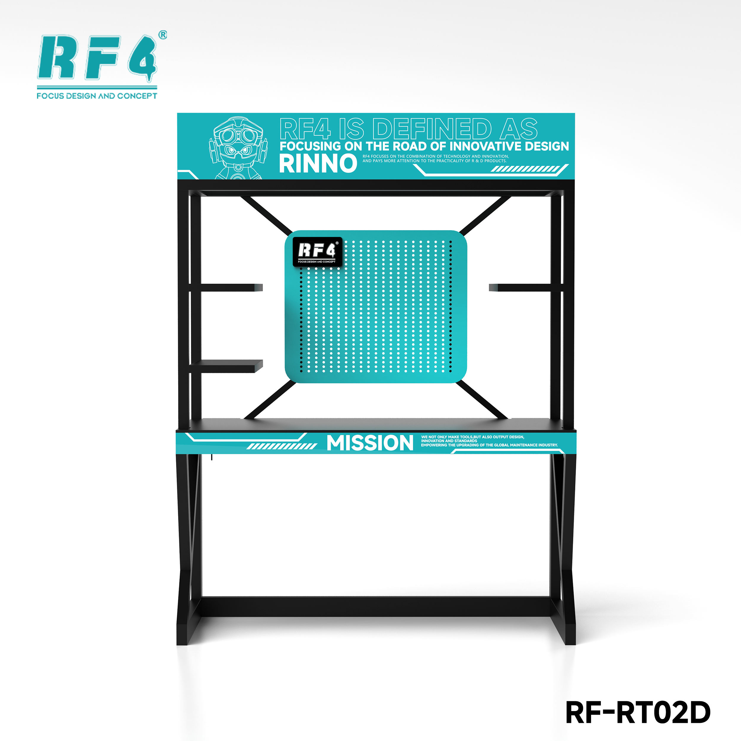 RF4 RF-RT02D Phone Repair Work – Electronics Repair Table recenzja i cena