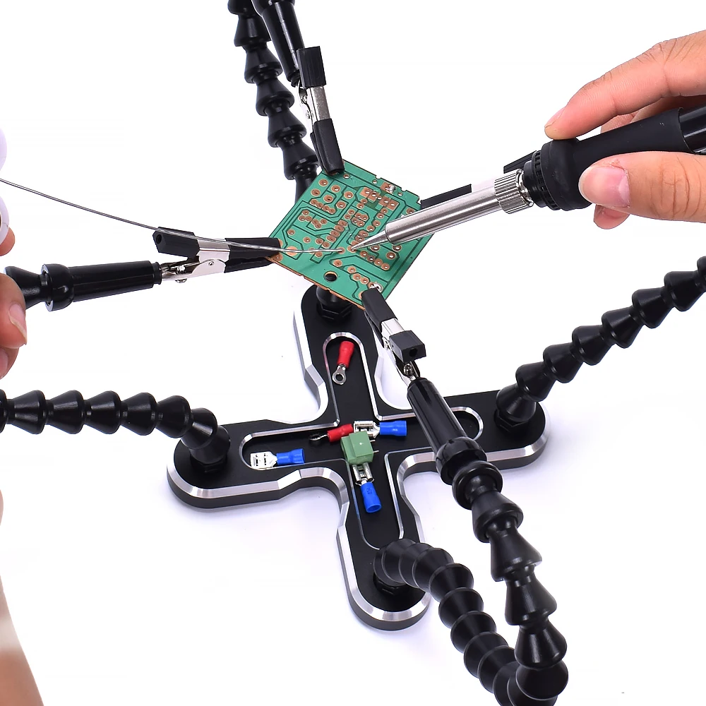 NEWACALOX Soldering Third Hand – Electronics Repair Table recenzja i cena