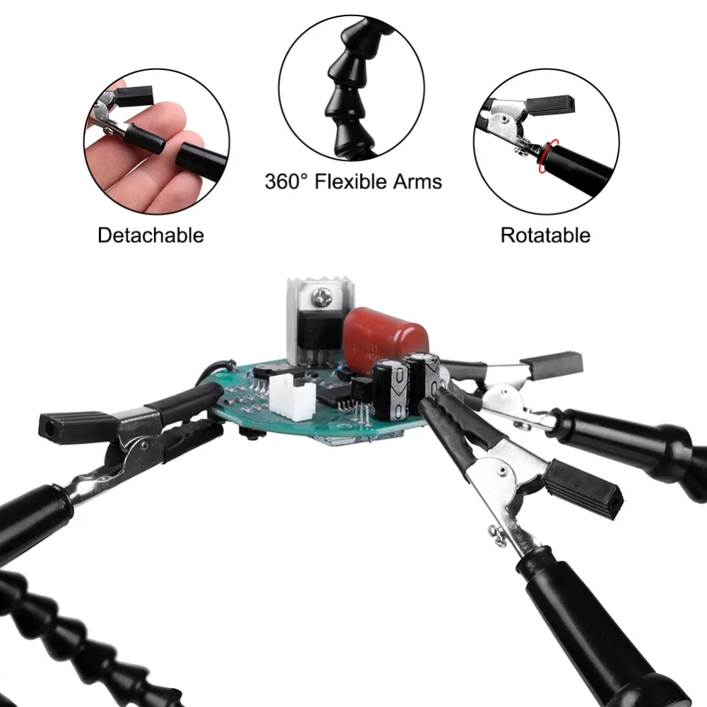 NEWACALOX Soldering Third Hand – Electronics Repair Table recenzja i cena