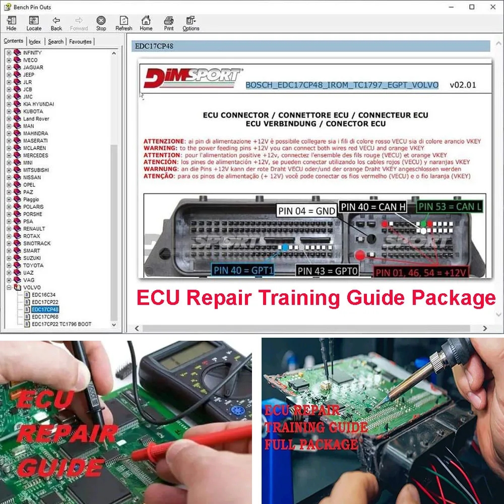 ECU Repair Training Guide Pack – Electronics Repair Training recenzja i cena