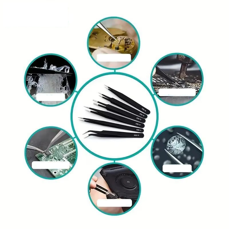 6pcs ESD Anti-Static Stainless – Electronics Repair Tool recenzja i cena