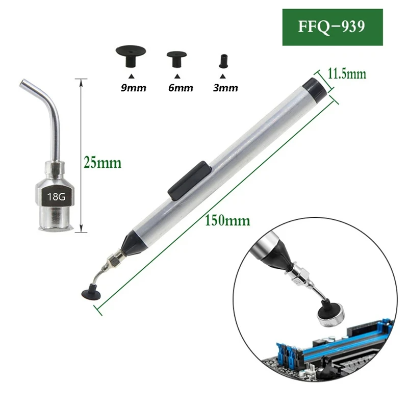 Manual Vacuum Suction Pen Kit  – Electronics Repair Training recenzja i cena