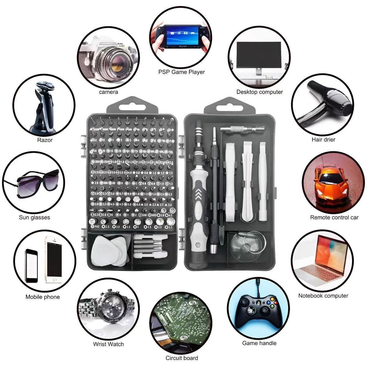 115-in-1 Screwdriver Set, Mult – Electronics Repair Training recenzja i cena